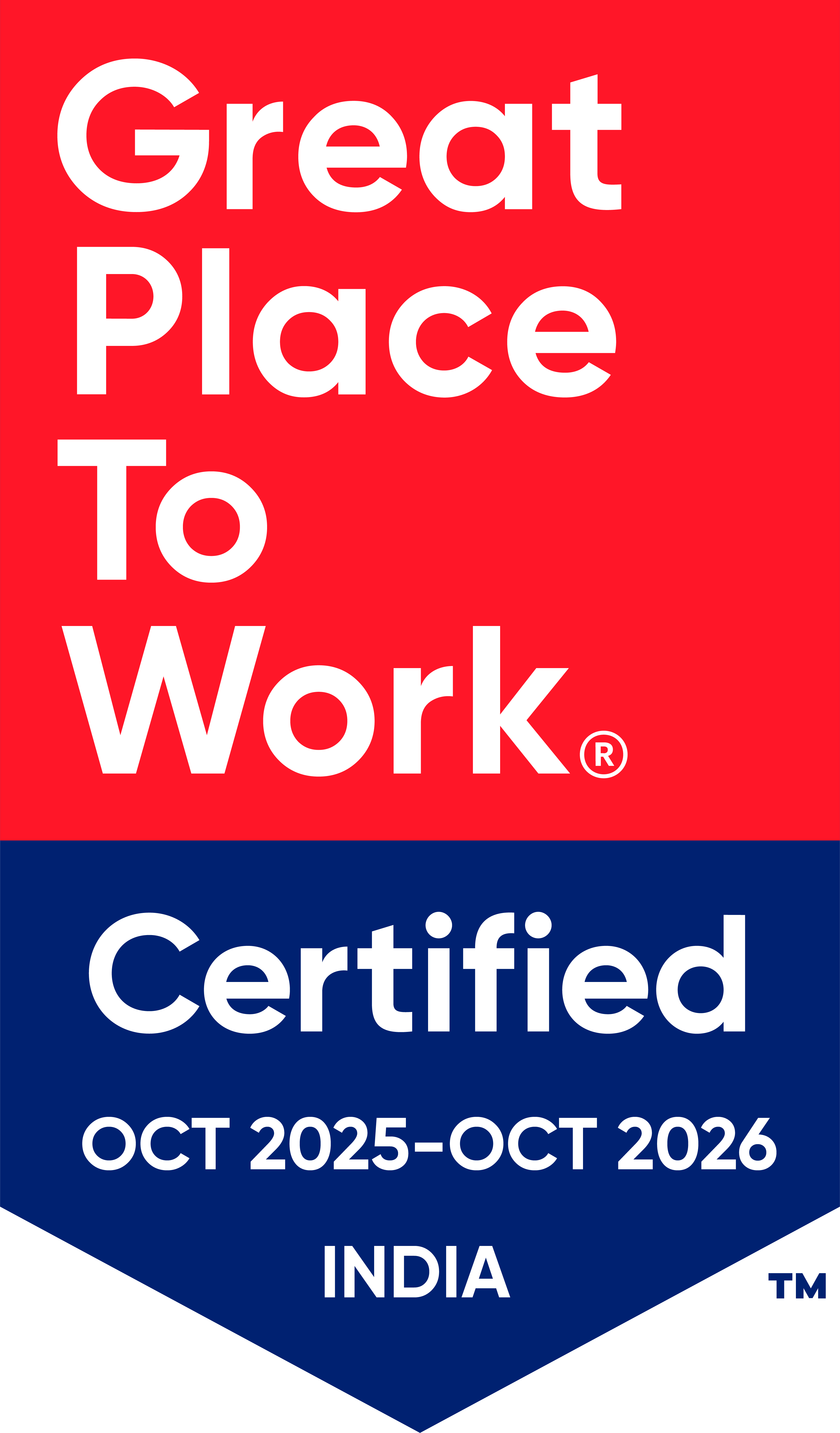 Great Place To Work Certifications